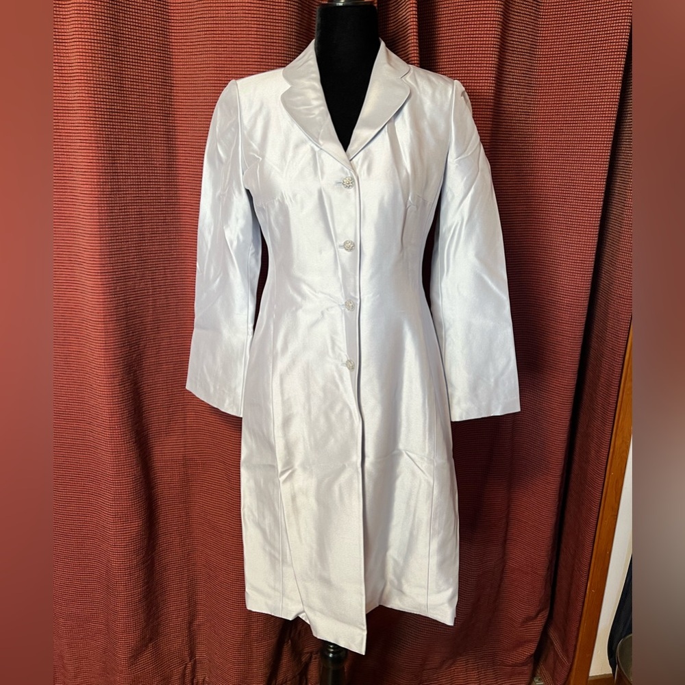 Talbots pure silk coat